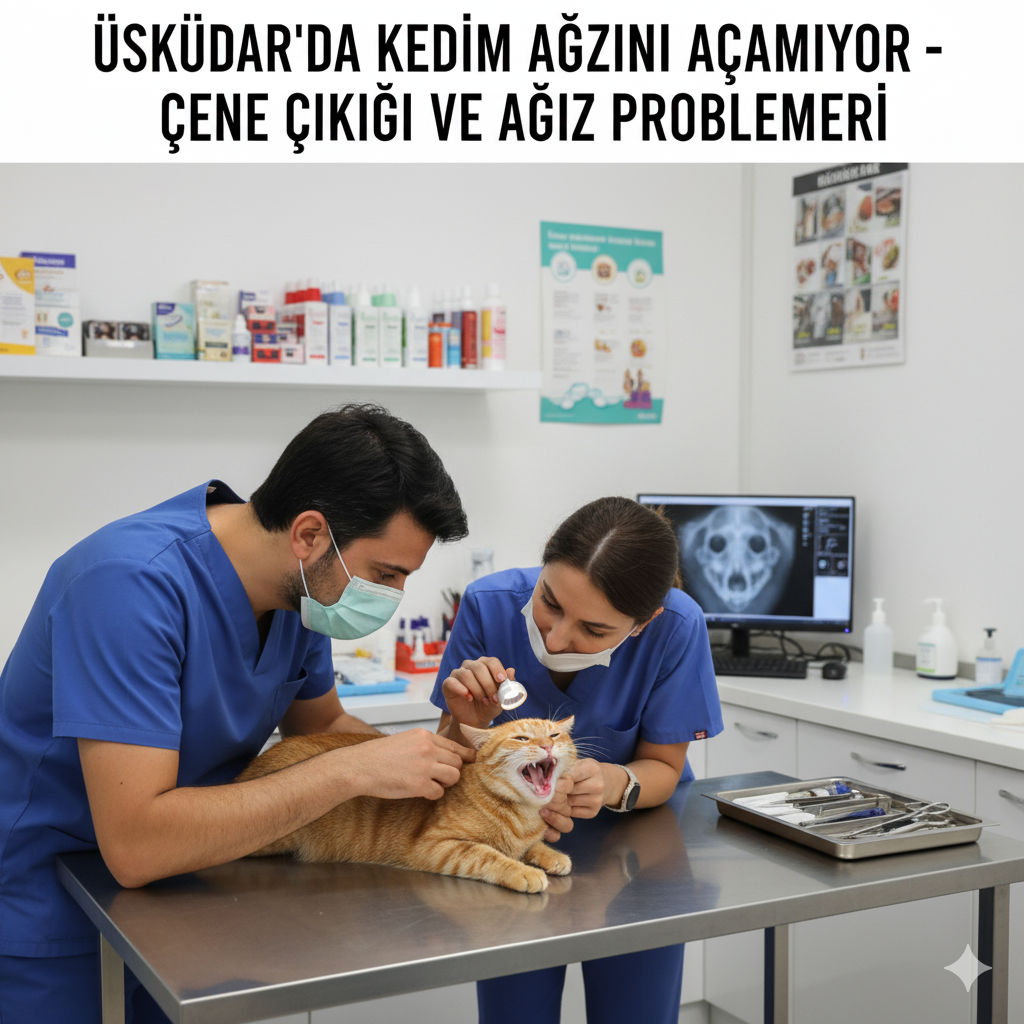 Üsküdar'da Kedim Ağzını Açamıyor - Çene Çıkığı ve Ağız Problemlerie
